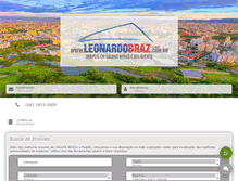 Tablet Screenshot of leonardobraz.com.br